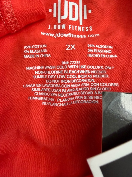 J.DOW FITNESS Crop Tops BUNDLE Workout Plus Size 2x - Picture 10 of 15